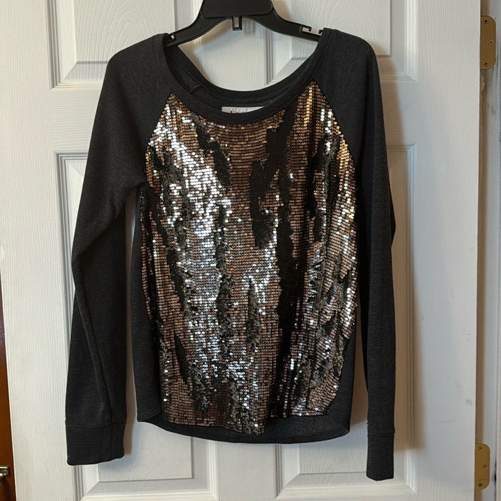 Express Sequin Sweatshirt